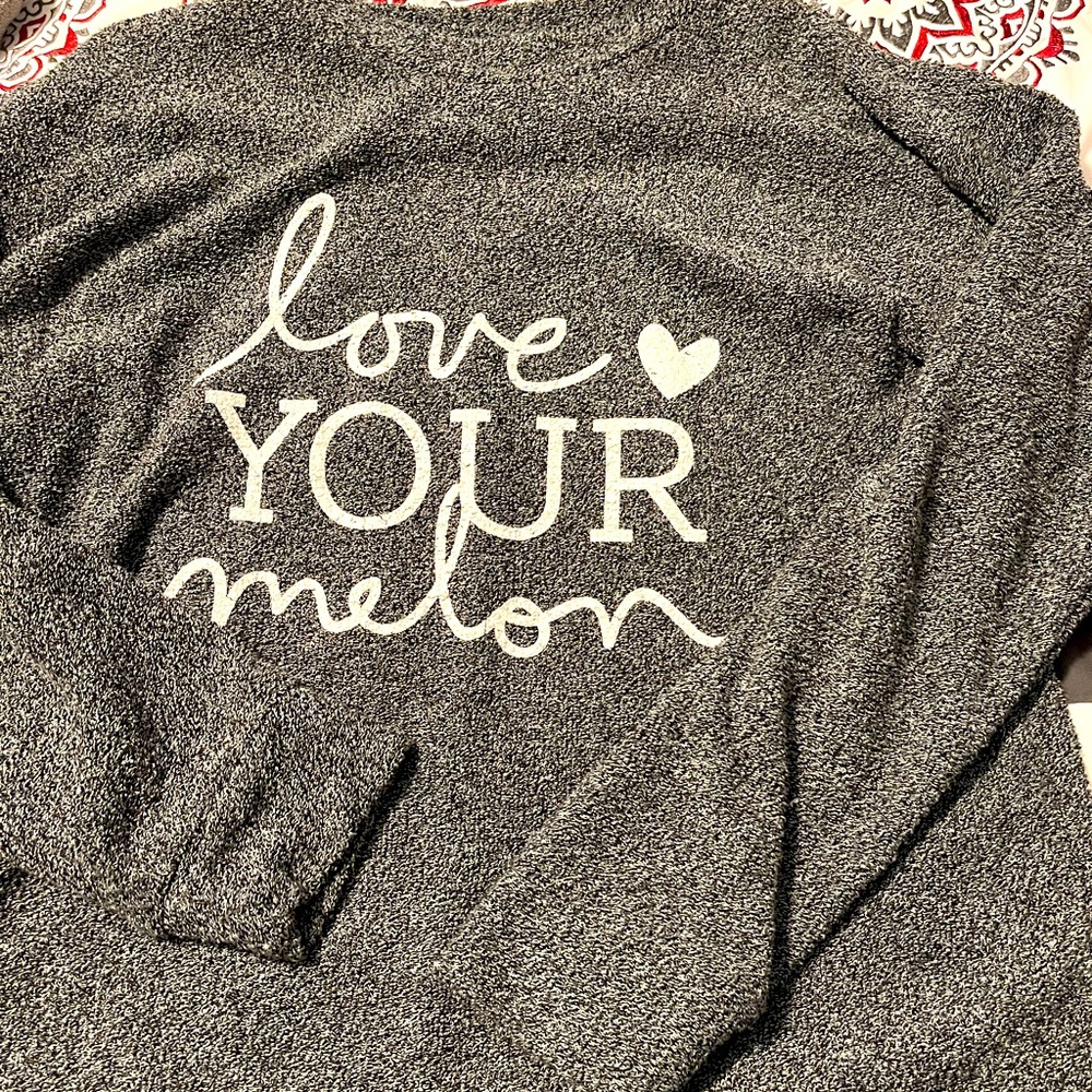 Womens Size XL “Love your Melon” sweater. Gently used. Make an offer!